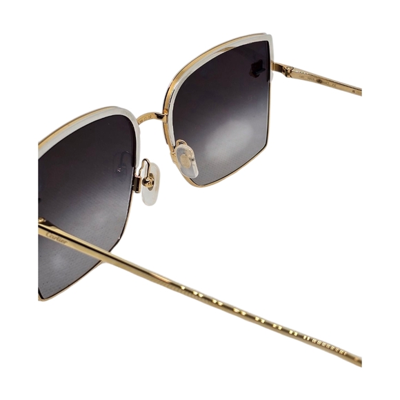 Elegant Gold and Black Sunglasses - Picture 6 of 10